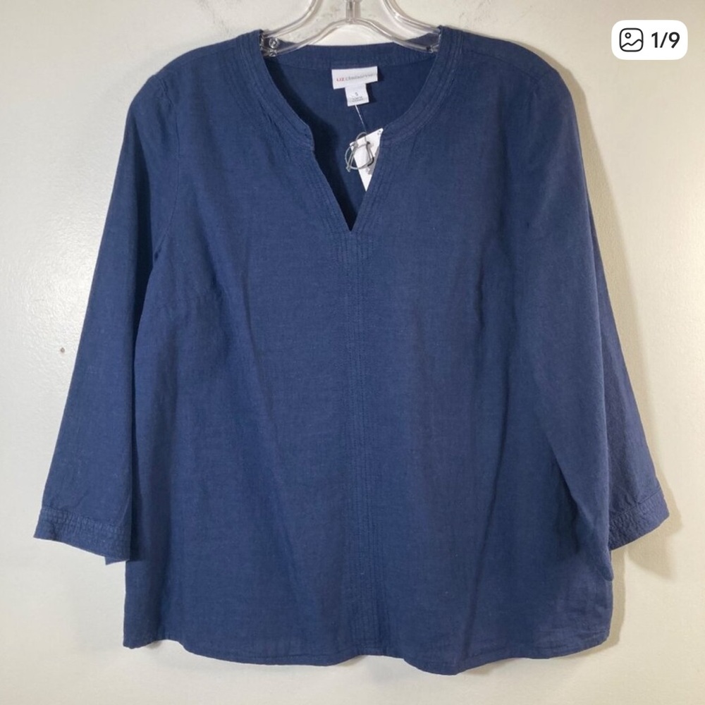 Liz Claiborne Women's Blue Top